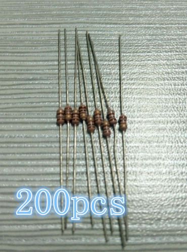 200pcs Resistors 100 Ohms OHM 1/6W +/-5% Carbon Film