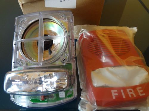 NEW SIMPLEX 4903-9357 T/A NON-ADDRESSABLE RED 75CANDELA SPEAKER STROBE ASSEMBLY