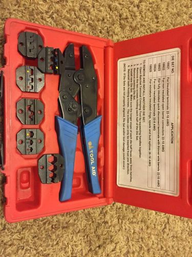 Sg Tool Aid 18920 Ratcheting Terminal Crimper Kit Crimps 22-10 To 22-16 Gage