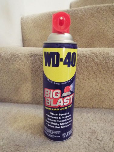*NEW*One 18 Oz Metal Spray Can Full  (510 g) WD-40 BIG BLAST Multi-Use Product