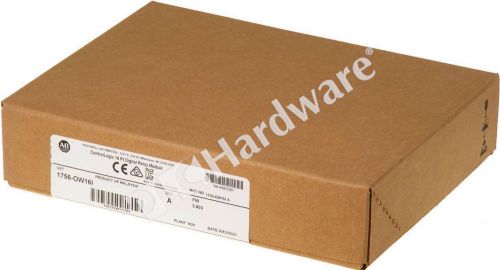 New sealed allen bradley 1756-ow16i /a 2015 controllogix isolated relay output for sale