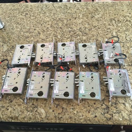 Vingcard 2100 mortise lock case - 9v, automatic deadbolt, lot of 10 cot pins for sale