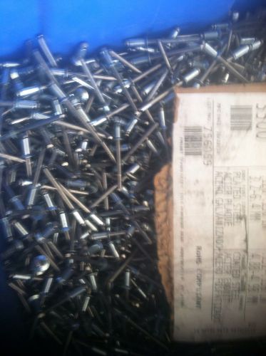 Lot of 100. sk64bs pop, blind opn-end rivet .187d, .126-.250gr cskhead stl/stl for sale