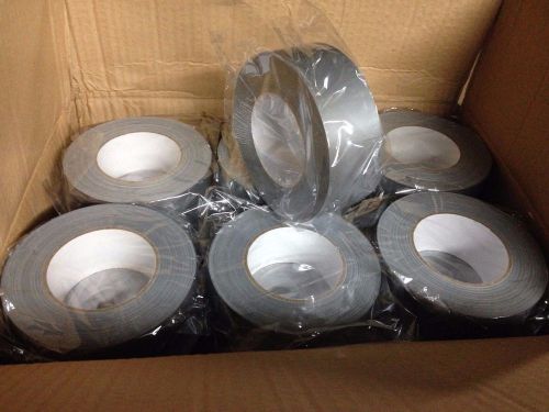 Silver Duct Tape 2 in. 8 mil (1 Case / 24 Rolls / $3.33 Roll) Free Shipping