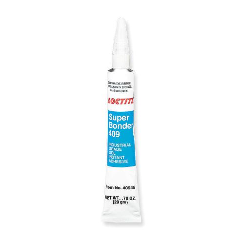 Loctite instant adhesive,super bonder 409, 20g tube, clear, item# 40945 for sale