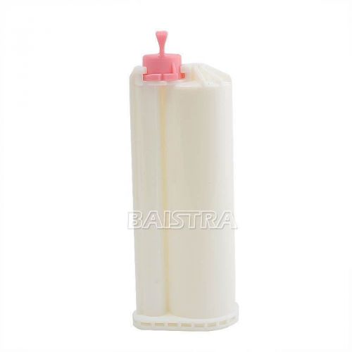 Dental Cartridge 10:1 Ratio Impression 50ml PET Cartridge for Dispensing Gun CE