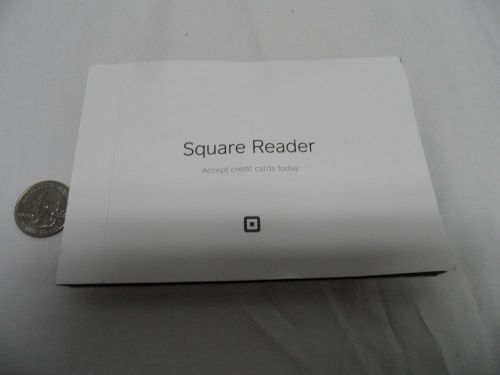 Square Credit / Debit Card Reader for Apple and Android White S4 Fast Shipping