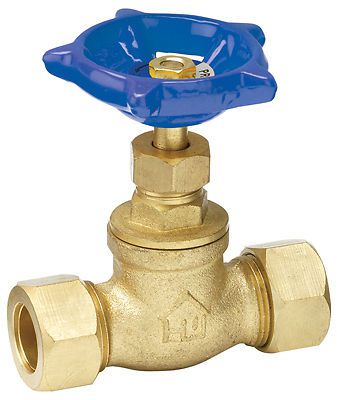 HOMEWERKS WORLDWIDE LLC 3/4&#034; CMP BRS Stop Valve