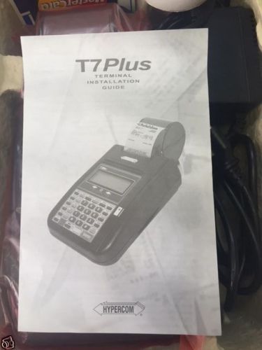NEW Hypercom T7Plus Terminal Credit Card Machine Reader 35-Keys