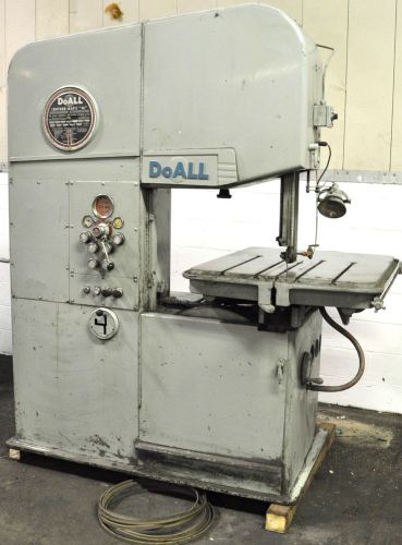DOALL #26-3 26&#034; VERTICAL BAND SAW
