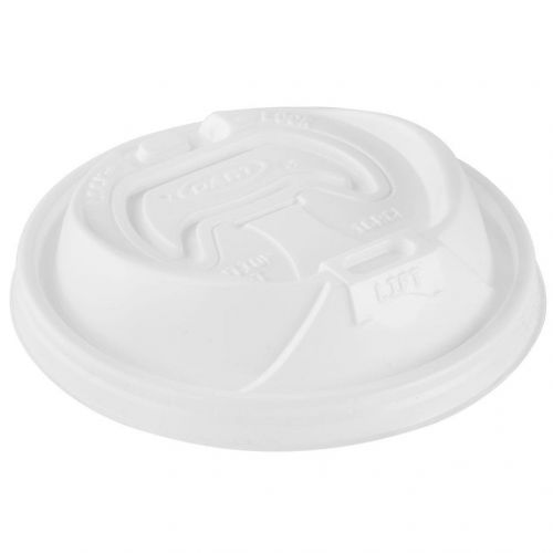 Dart 16RCL White Optima Reclosable Lid(1 PACK OF 100)- NewOpenBox-