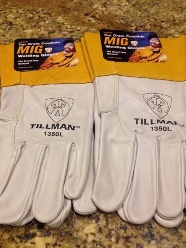TILLMAN 1350L mig welding gloves 2 pair