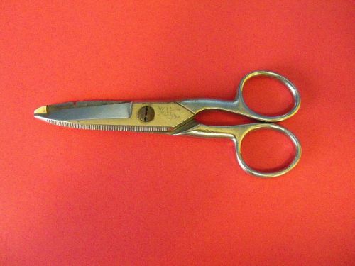 WISS-BELL SYSTEM  ELECTRICIAN SCISSORS-WIRE STRIPPING-VINTAGE-RARE