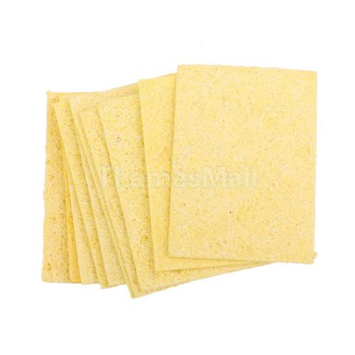10pcs Soldering Iron Replacement Sponges Solder Tip Welding Cleaning Pads