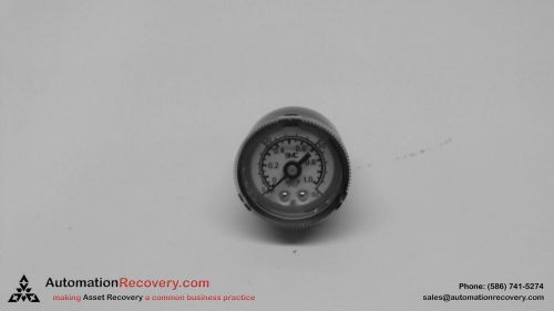 SMC G46-P10-N02-L-X30 AIR PRESSURE GAUGE MAX PSI 150 MPA 1.0, NEW*