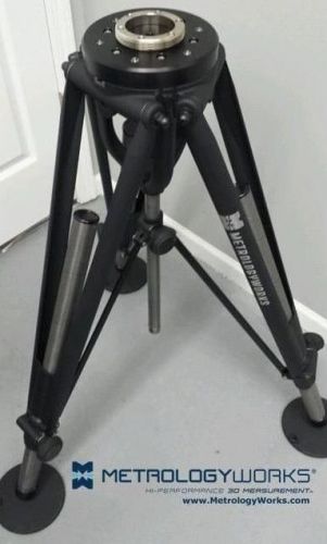 Heavy duty portable folding tripod for faro arm or laser tracker metrologyworks for sale