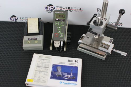 Ge inspection krautkramer mic10 hardness tester ut flaw detector panametrics ndt for sale