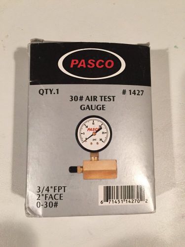 Pasco #1427 30# Air Test Gauge