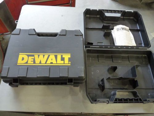 2 BRAND NEW DEWALT DC720  DRILL CARRYING CASES