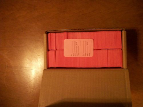 over 900 Light Pink Unstrung Coupon Garment Merchandise Price Tags Large New