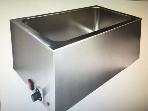 New 1200W Commercial Stainless Electric Countertop Full size Food Warmer