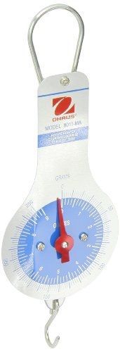 Ohaus 8011-MA Dial Type Spring Mechanical Scale, 250g/9oz Capacity, 2g/0.125oz