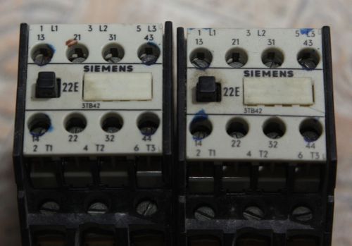 Used Siemens 3TB42 (2 pcs)