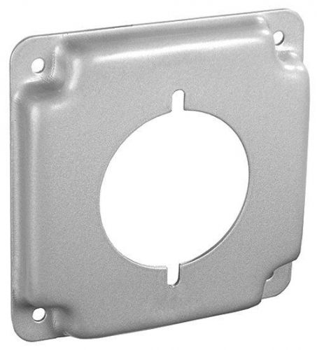 (10 pcs) 4&#034; Square Dryer Receptacle 30A Electrical Box Cover Painted Gray 30 Amp