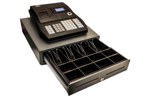 ECR912 Euro-design Heavy-duty Cash Register w thermal w 2 keys, E-manual