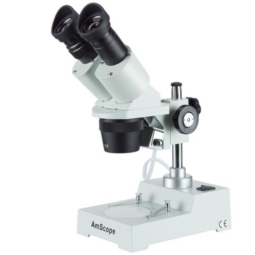 Amscope se303r-p sharp forward stereo microscope 10x-30x for sale