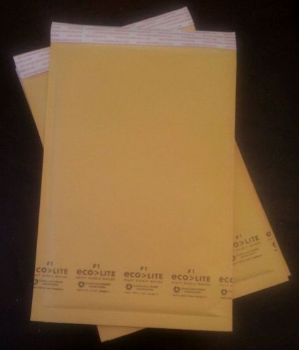 10 - 7.5x12 #1 (usa) premium kraft bubble mailers padded envelopes bags for sale