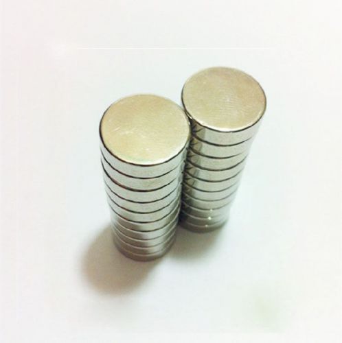 3mm Thick 4mm-30mm Diameter Ferrite Round Magnet Disc Souvenir Hobby Craft 10pcs