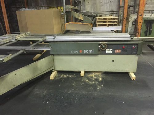 SCMI S116 WA 480vac 3 phase table saw