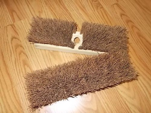 2PACK Palmyra Fill Deck Scrub Brush with Wood Block 10 Overall Length  (B9)