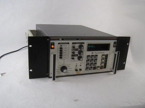 VII Raster Master Video Test Pattern Generator Unit 2502B Composite TTL 10-30MHz