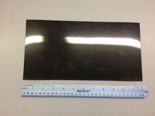 Black abs machinable plastic sheet .060&#034; 6&#034; x 12&#034; smooth finish for sale