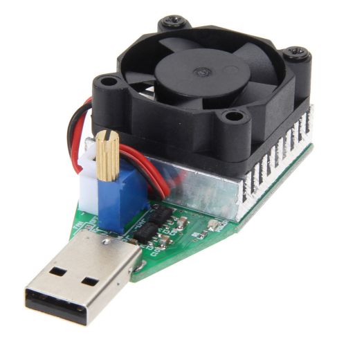 15W 3.7-13V Industrial Electronic Load Resistor USB Discharge Battery Tester New