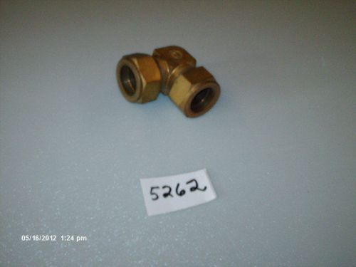 Swagelok union elbow b-1610-9 1&#034; tube brass (new) for sale