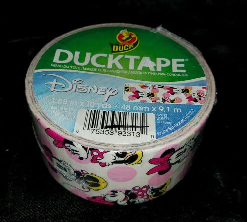 Duck Brand 281968 Disney-Licensed Minnie Mouse Printed Duct Tape, 1.88 Inches x