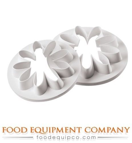 Paderno 47619-04 Dough Cutters daisy shape set of (2) plastic   - Case of 2