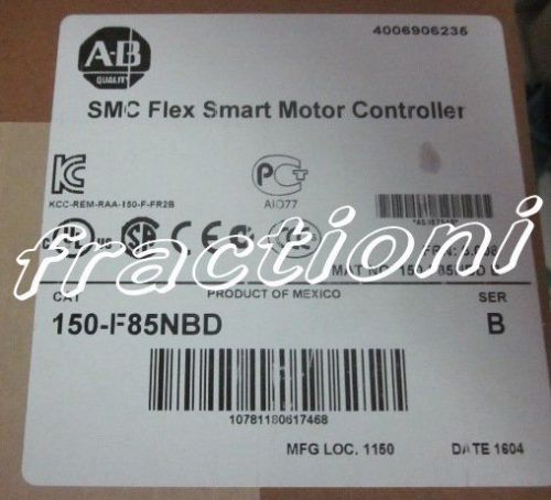 AB Smart Motor Controller 150-F85NBD ( 150F85NBD ) New In Box, Factory Sealed !
