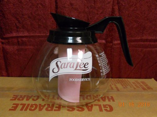 Sara Lee 3 Pack  Commercial Coffee Pot Carafe Decanter New In Box