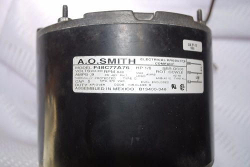 AO SMITH CONDENSING FAN MOTOR  F48C77A76