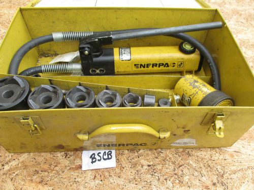 ENERPAC P 142 / RCH 1211 KNOCKOUT SET 1/2 -2&#034; 6 DIES