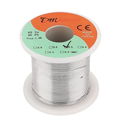 DMiotech? 0.5mm 200G 60/40 Rosin Core Tin Lead Roll Soldering Solder Wire