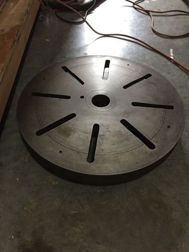 Face Plate 22 inch ODia. x 2.440 inch ID Engine Lathe D1-6 Spindle