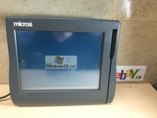 Micros Workstation 4 12&#034; Touchscreen POS Terminal 500614-001~UNIT 4~FREE SHIP