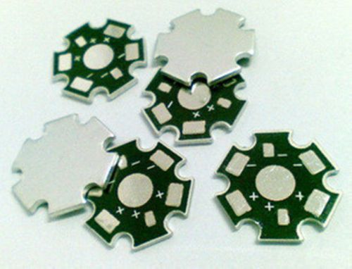 10pcs LED PCB Aluminum Star base plate for 1W 2W 3W LED Bead