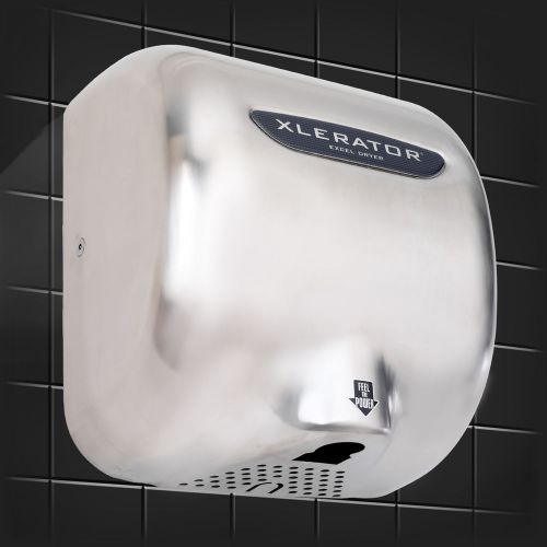 Excel Dryer XL-SBV 208-277V Hand Dryer, Speed and Sound Control, Variable Heat