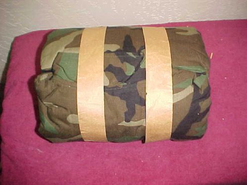 Persian Gulf War CAMO CHEMICAL PROTECTIVE SUIT brand new MIL-B-131G cadillac
